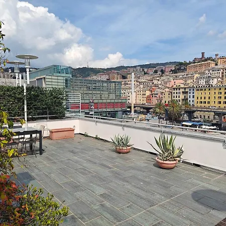 Penthouse In Porto Antico Of Apartamento Génova
