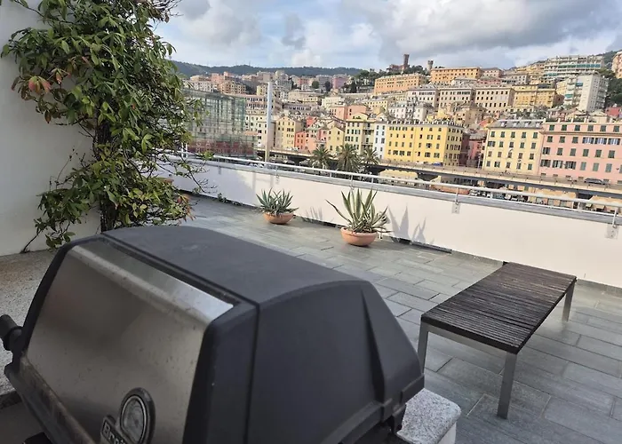 Penthouse In Porto Antico Of * 제노바