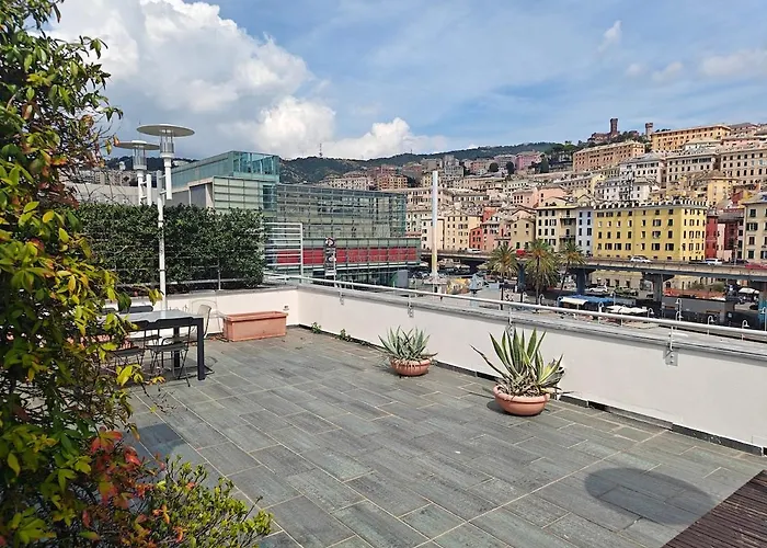 Penthouse In Porto Antico Of 아파트 제노바