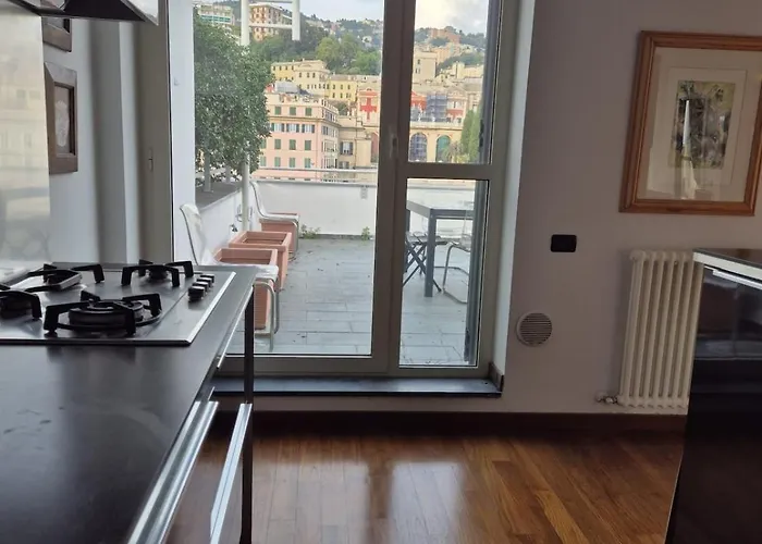 아파트 Penthouse In Porto Antico Of 제노바